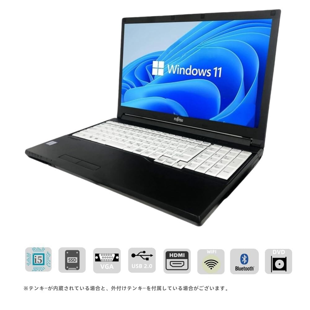 Amazon.co.jp: Fujitsu LifeBook A577 15.6-inch Laptop FHD (1920 x