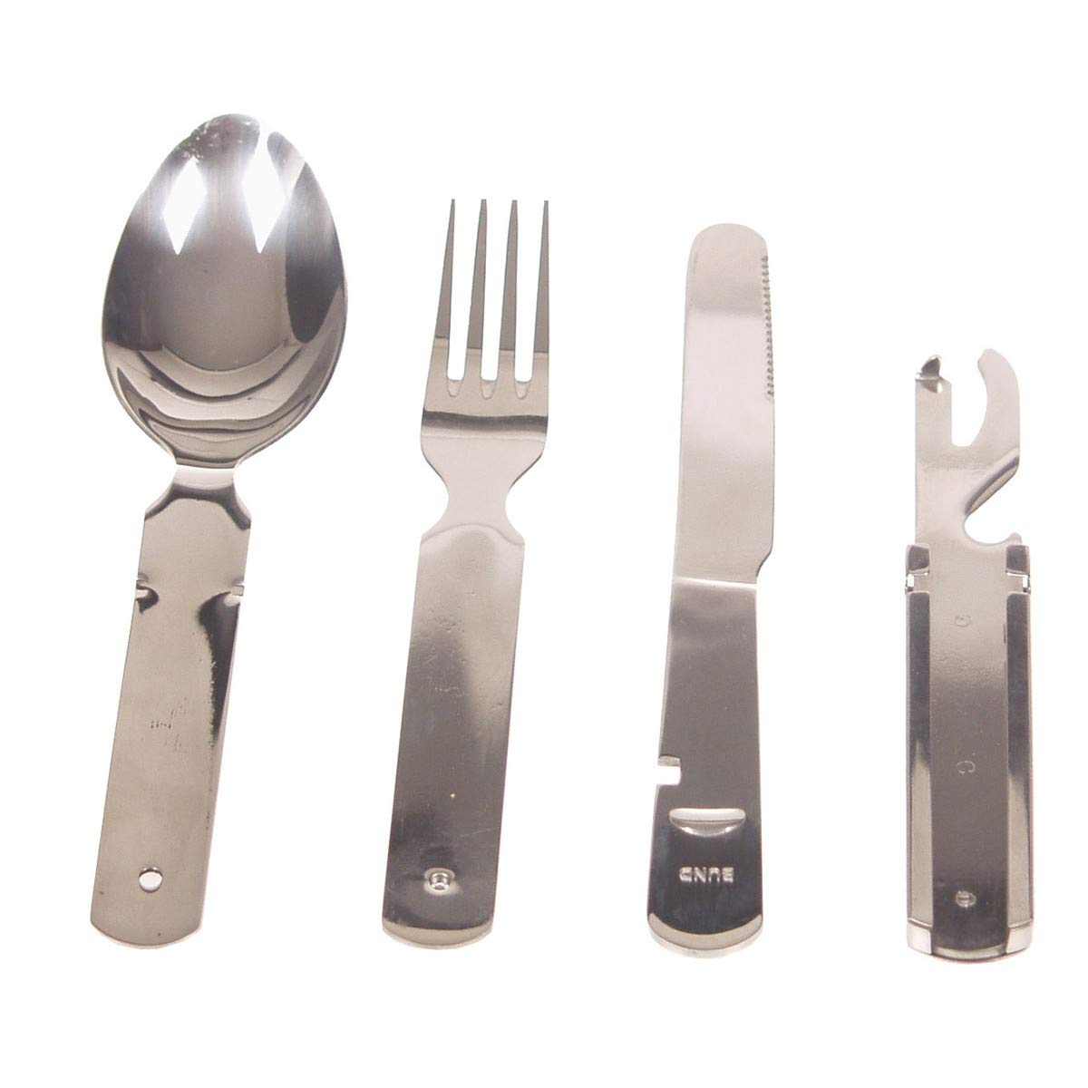 Amazon.co.jp: MFH ドイツ連邦軍 UTENSIL 携帯カトラリーセット