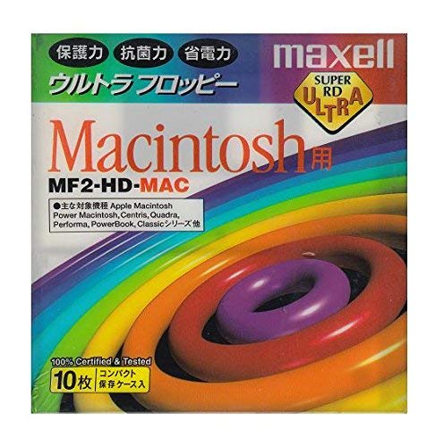 Amazon.co.jp: Macフォーマット済み3.5インチ2HDフロッピーディスク10