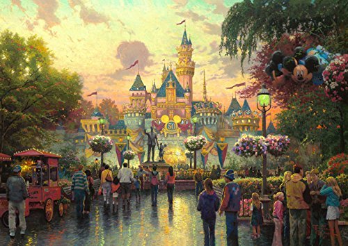 Amazon.co.jp: 西洋絵画 ディズニー ディズニーランドパーク 50周年