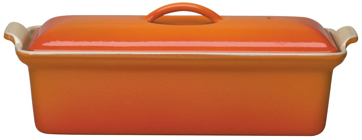 Amazon｜ルクルーゼ テリーヌ レクタ 28cm 鋳物 ホーロー 耐熱容器