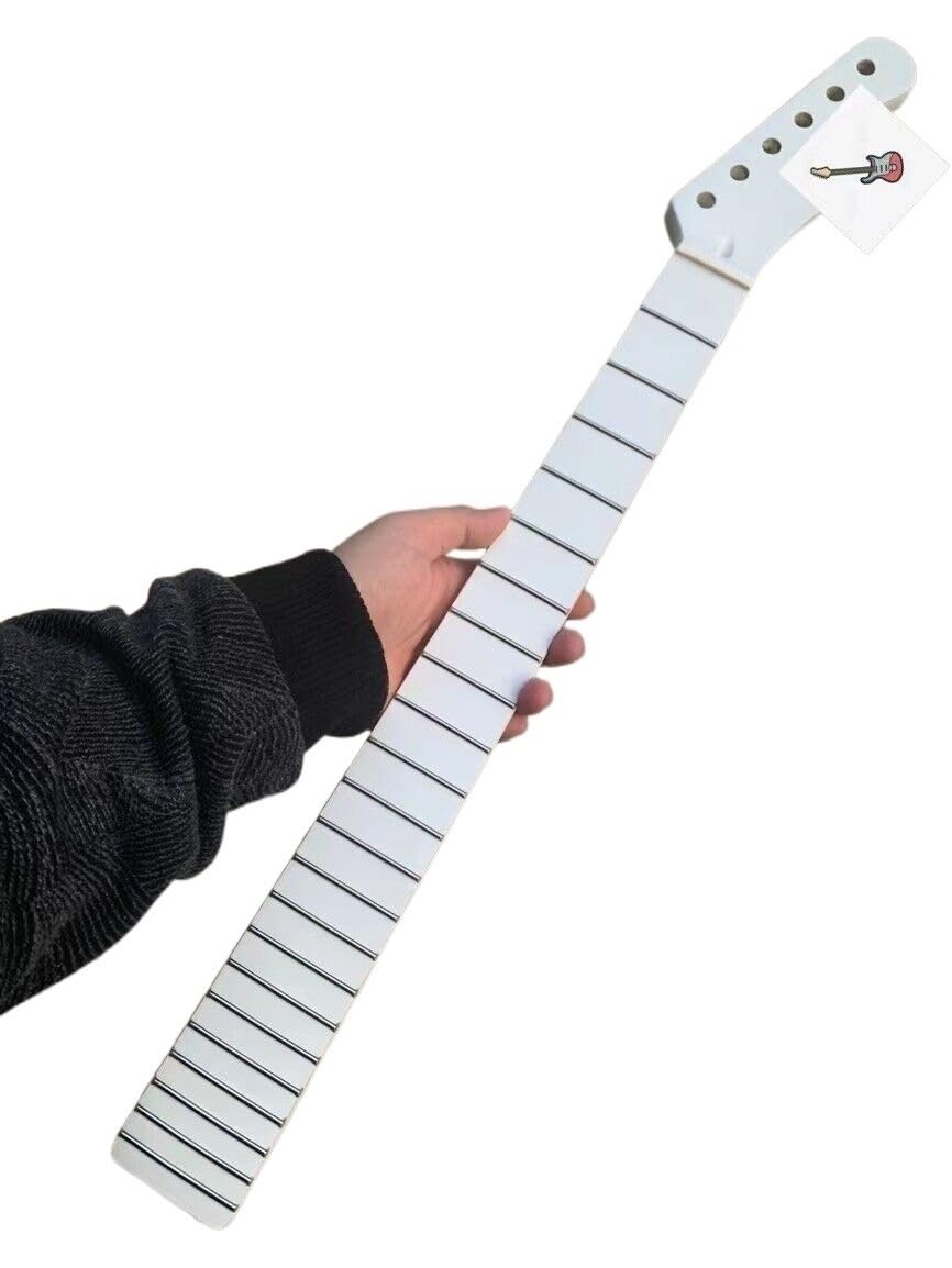 Amazon.co.jp: エレガントなホワイトエレキギターネック 22 フレット