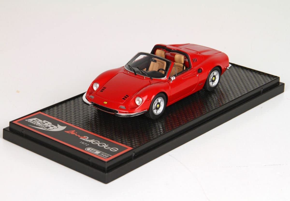 Amazon | BBR 1/43 Ferrari Dino 246 GTS Rosso Corsa フェラーリ
