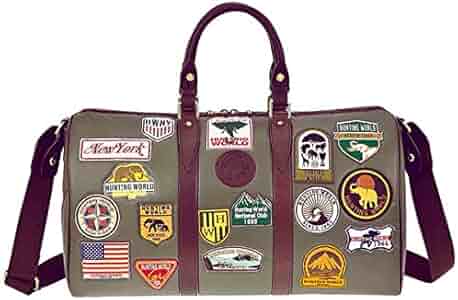 Amazon | [ハンティングワールド] ボストンバッグ ショルダーバッグ