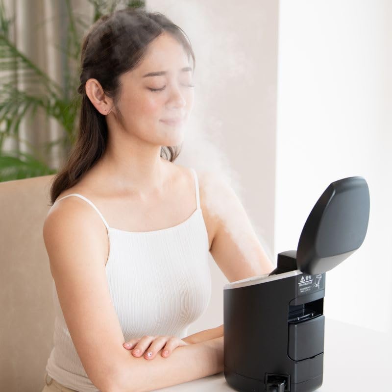 Amazon.co.jp: 温スチーム×化粧水ミスト フェイススチーマー nicoja