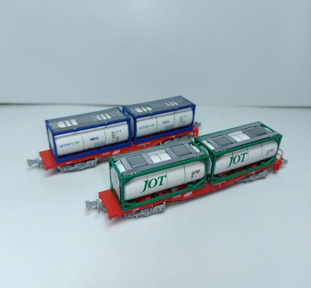 Nゲージ タキ1000＋コキ200 18両セット タンクコンテナ付き Nゲージ