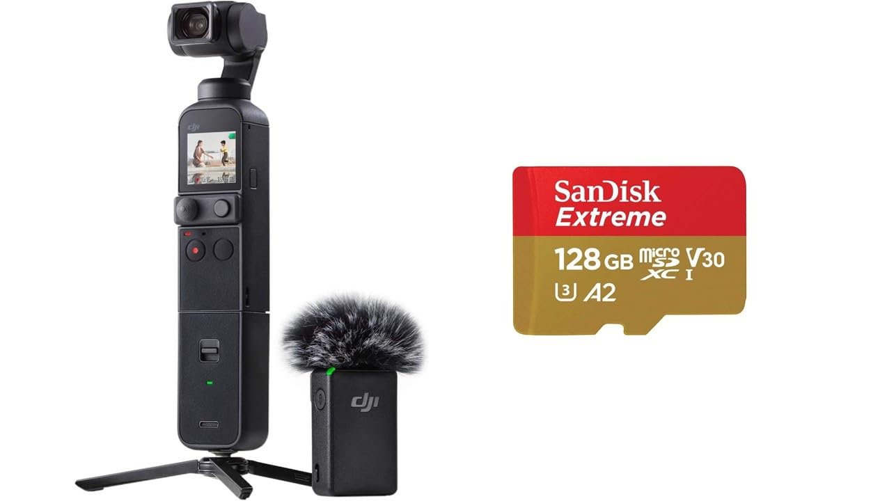 Amazon | 【microSDカードセット】DJI Pocket 2 限定コンボ (サン
