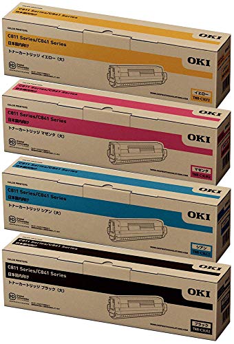 Amazon.co.jp: OKI 純正 TNR-C3L2 トナーカートリッジ ( 大 ) 4色