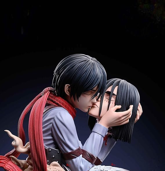 Amazon.co.jp: ミカサ・アッカーマン エレン・イェーガー フィギュア 1