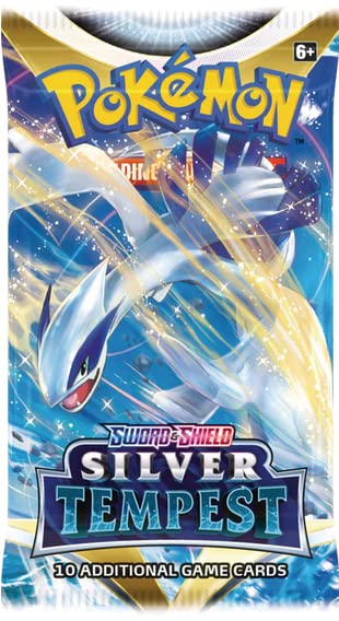 Amazon.com: Pokemon TCG: Sword and Shield - Silver Tempest Booster