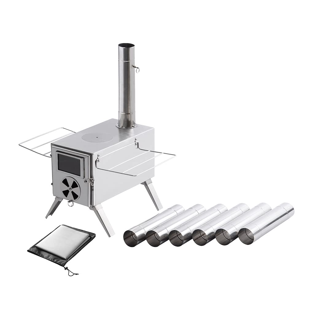 Amazon | TOMOUNT 薪ストーブ 断熱マット付き ウッドストーブ