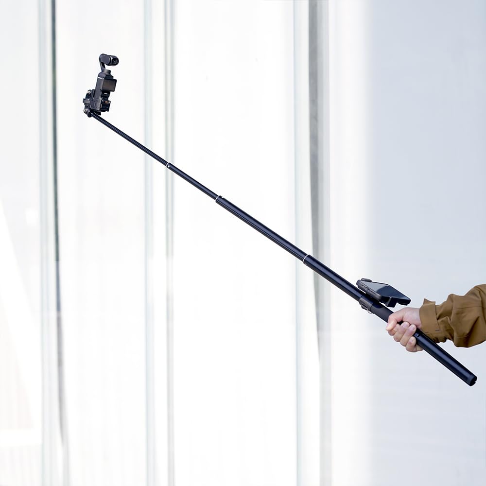Amazon | DJI Osmo Pocket 3 用 MAXCAM自撮り棒三脚延長棒は150CM