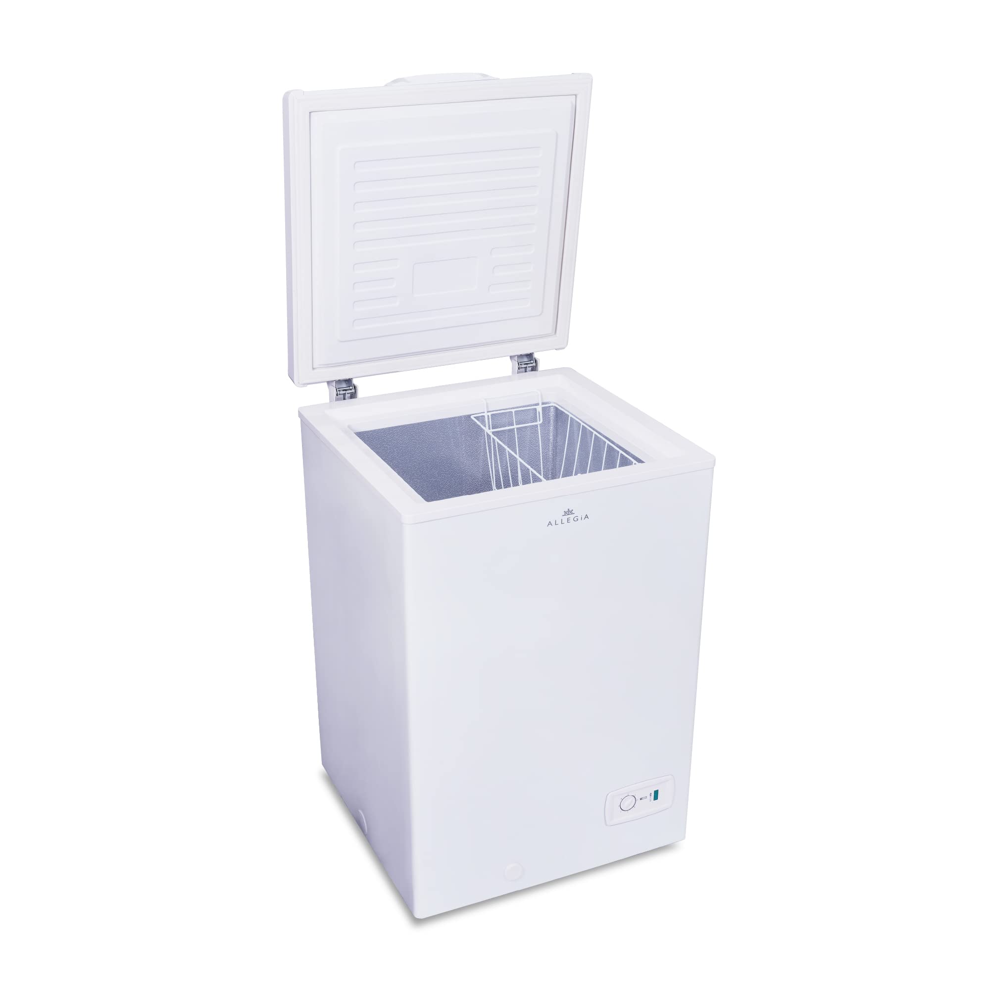 Amazon | アレジア 冷凍庫 家庭用 上開き 103L スリム ストッカー