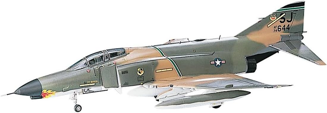 Amazon.com: Hasegawa 1/72 F-4E Phantom II : Arts, Crafts & Sewing