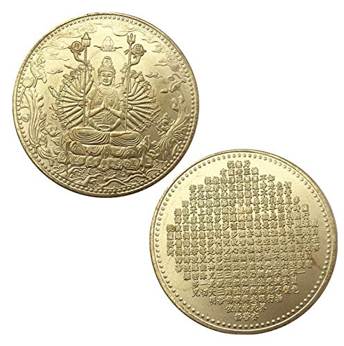 Amazon｜（イスイ）YISHUI 千手観音 せんじゅかんのん コイン 金貨