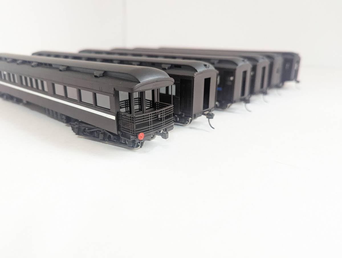 珊瑚模型 HO 古典客車 明治 22年型 上・中等ボギー車 珊瑚模型 HO 古典