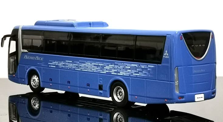 Amazon | 1/43 三菱 ふそう エアロエース バス ブルー | ミニカー