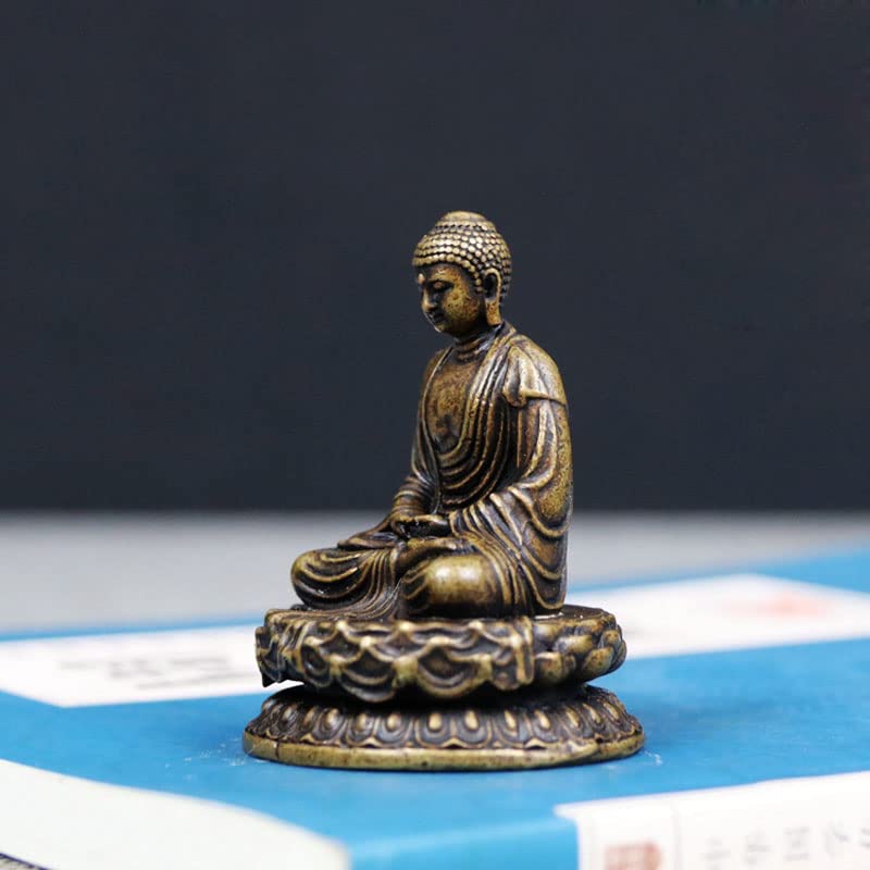 Amazon｜ミニ 仏像 釈迦如来座像 5cm『曹洞宗・臨済宗・天台宗』銅製