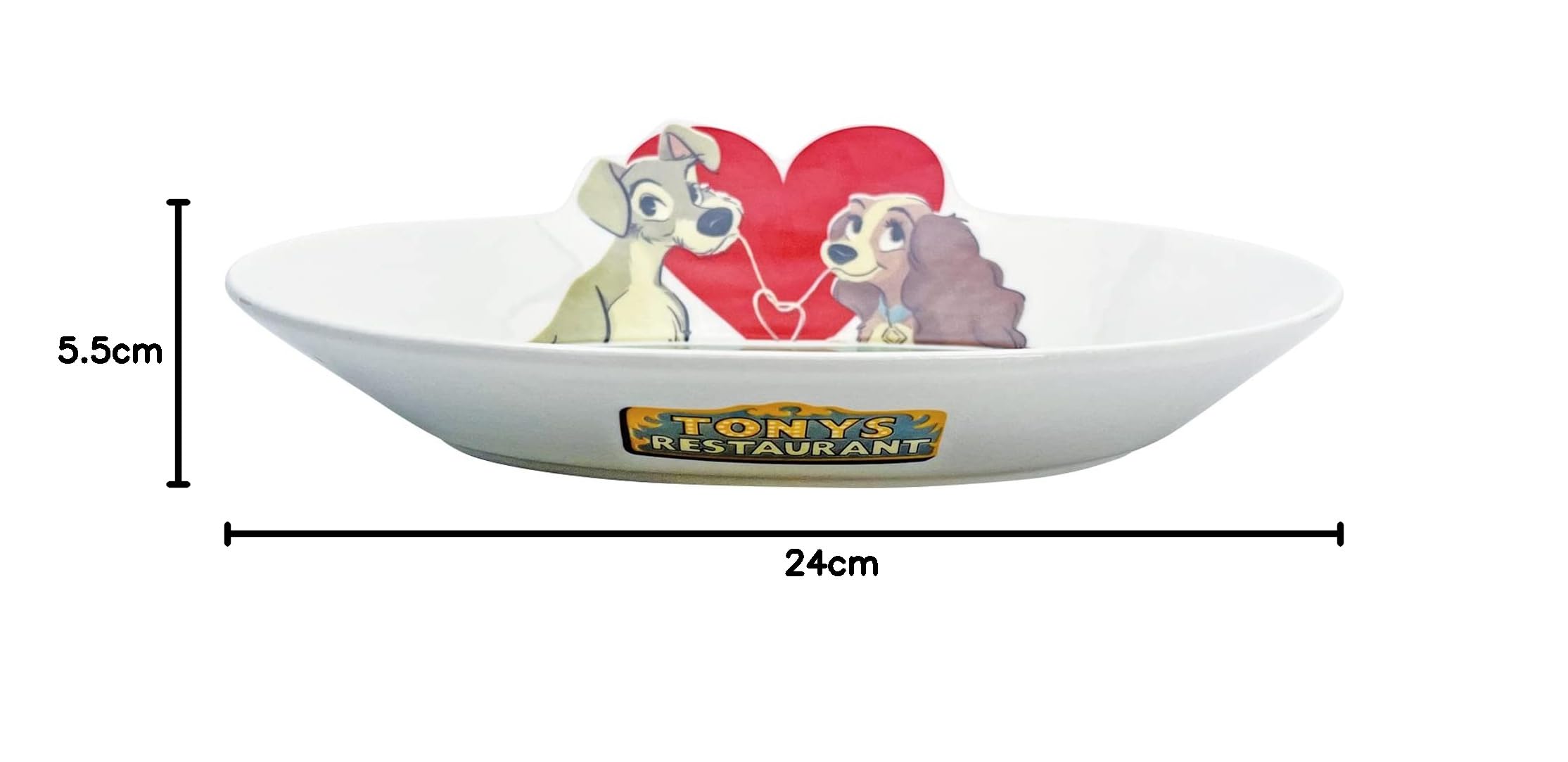 Amazon.co.jp: サンアート ディズニー 「 わんわん物語 」 プレート