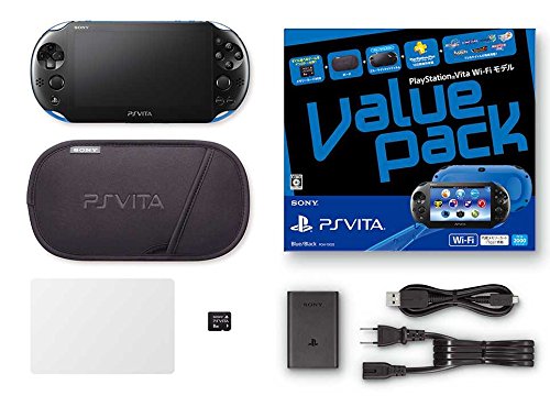 Amazon.com: PlayStation Vita Value Pack Wi-Fi Blue/Black : Video Games