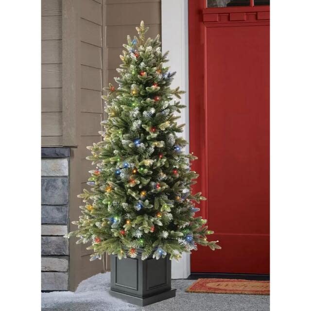 Amazon | コストコ クリスマスツリー 電飾付き 約137cm LED 200球