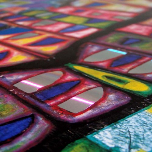 Amazon.co.jp: Poster Hundertwasser Domestic Cat – The Cat Of