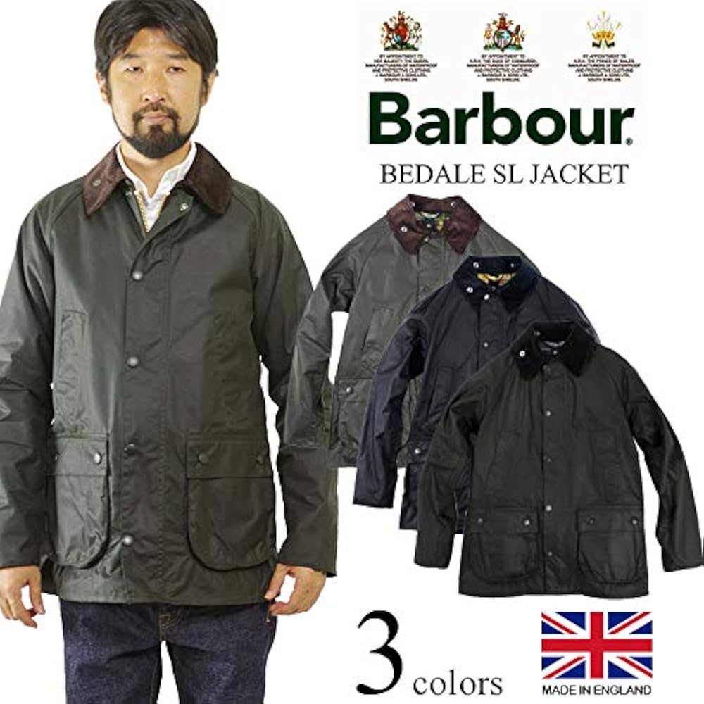 Amazon | [バブアー] ビデイル BEDALE SL ジャケット ネイビー 38