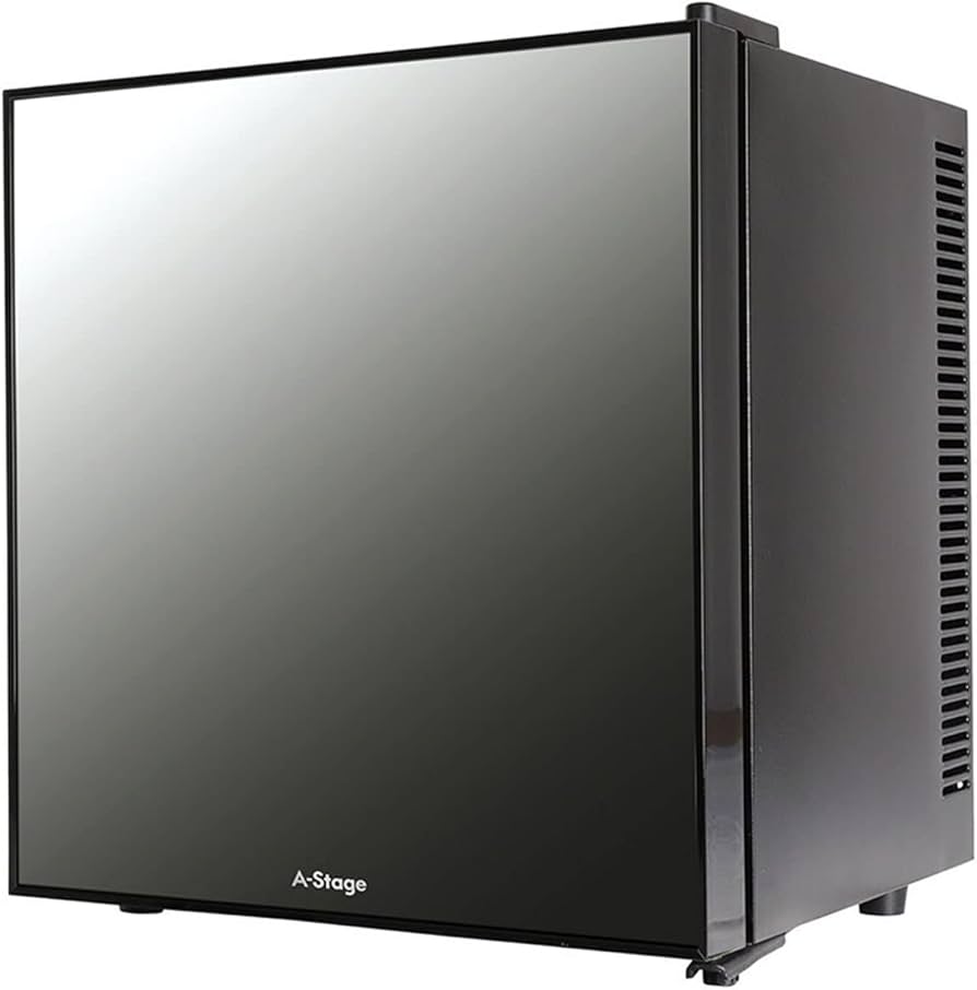 A-Stage 20L 冷蔵庫 両開き ブラック Amazon.co.jp: エーステージ