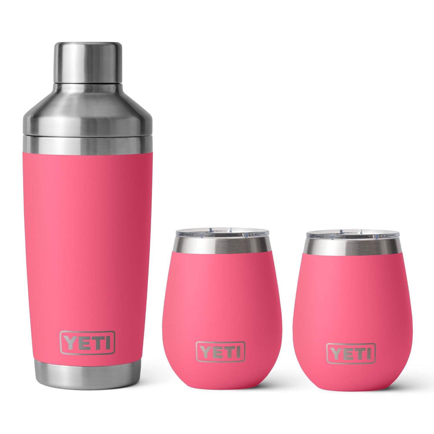 Amazon.com: YETI Cocktail Set, 2 x 10 oz Wine Tumblers, 1 x 20 oz