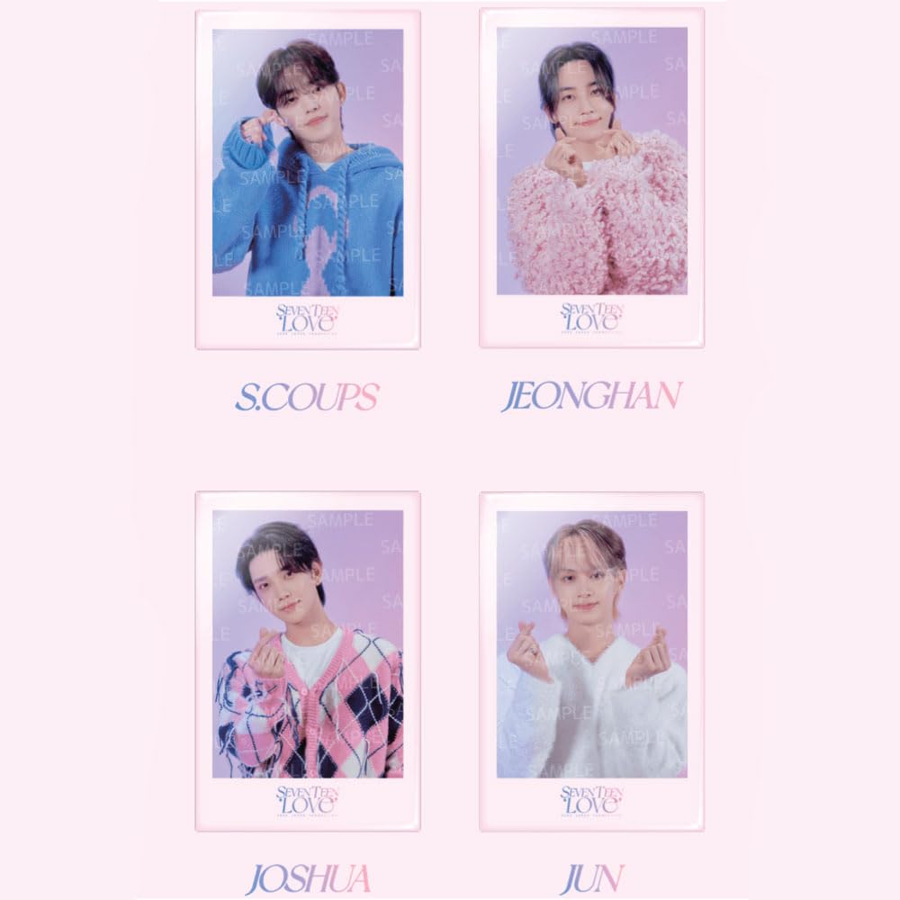 Amazon.co.jp: セブチ [LOVE] 公式 グッズ (缶バッジ SQUARE CAN BADGE