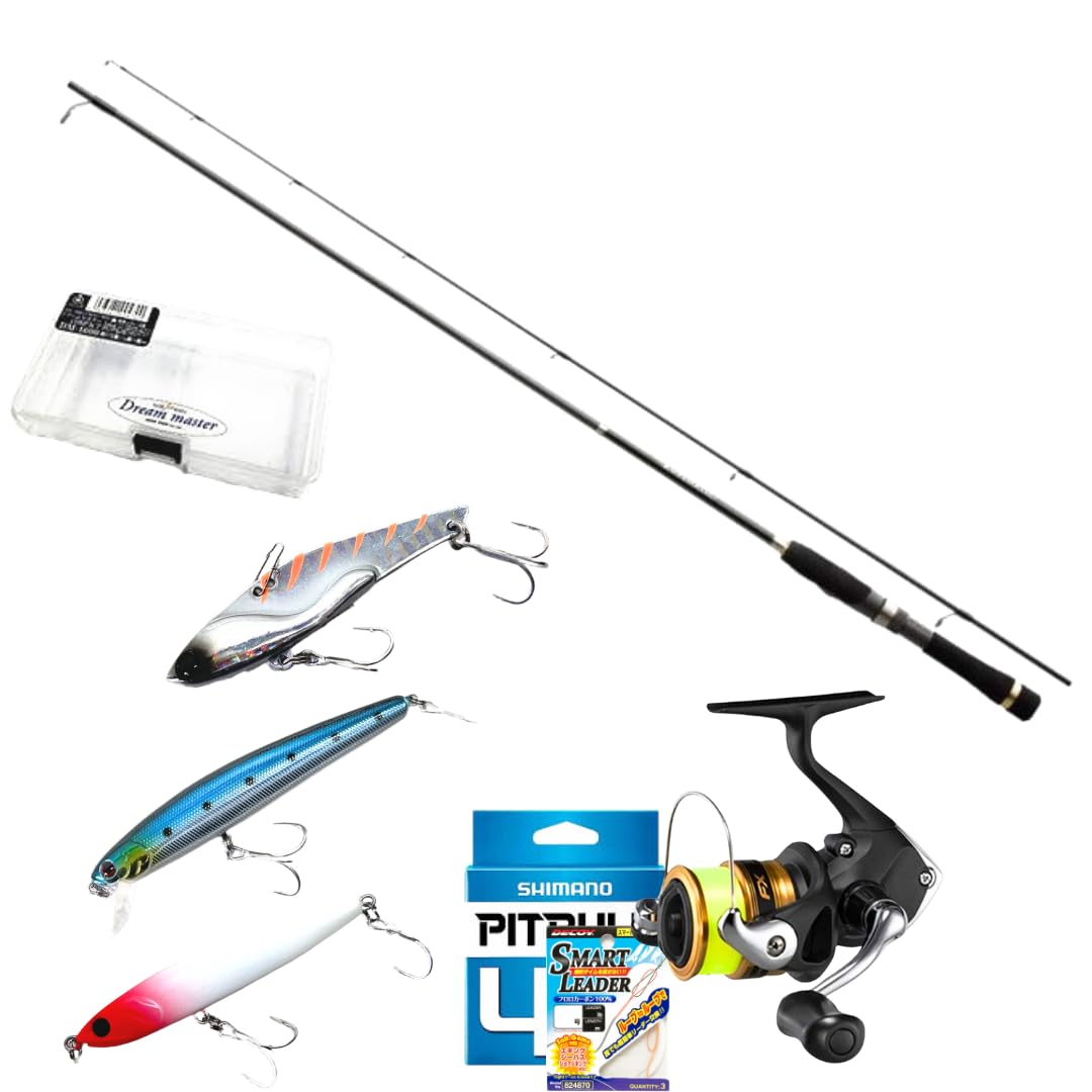 Amazon | シマノで揃えるルアー釣りセット ルアーマチックS86ML+FX2500