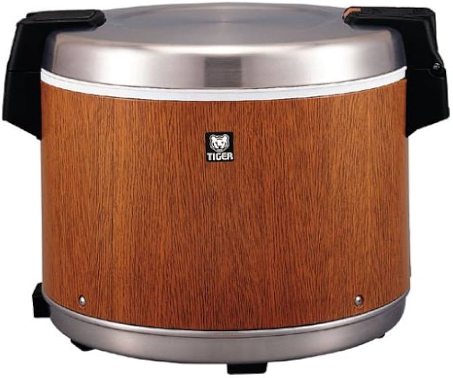 Amazon | タイガー魔法瓶(TIGER) 電子ジャー 5升 業務用 保温専用 木目