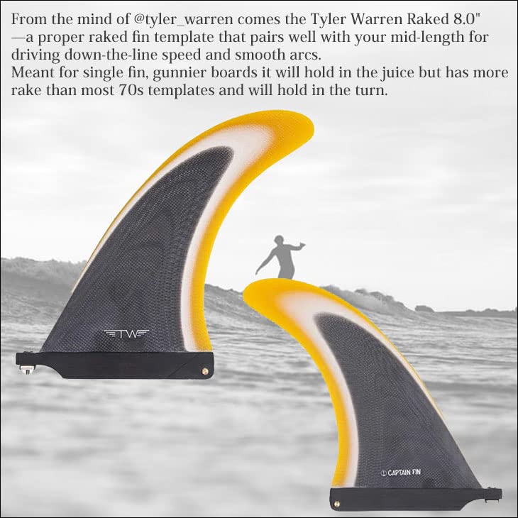 CAPTAIN FIN / タイラー・ウォーレン Raked BWG 8