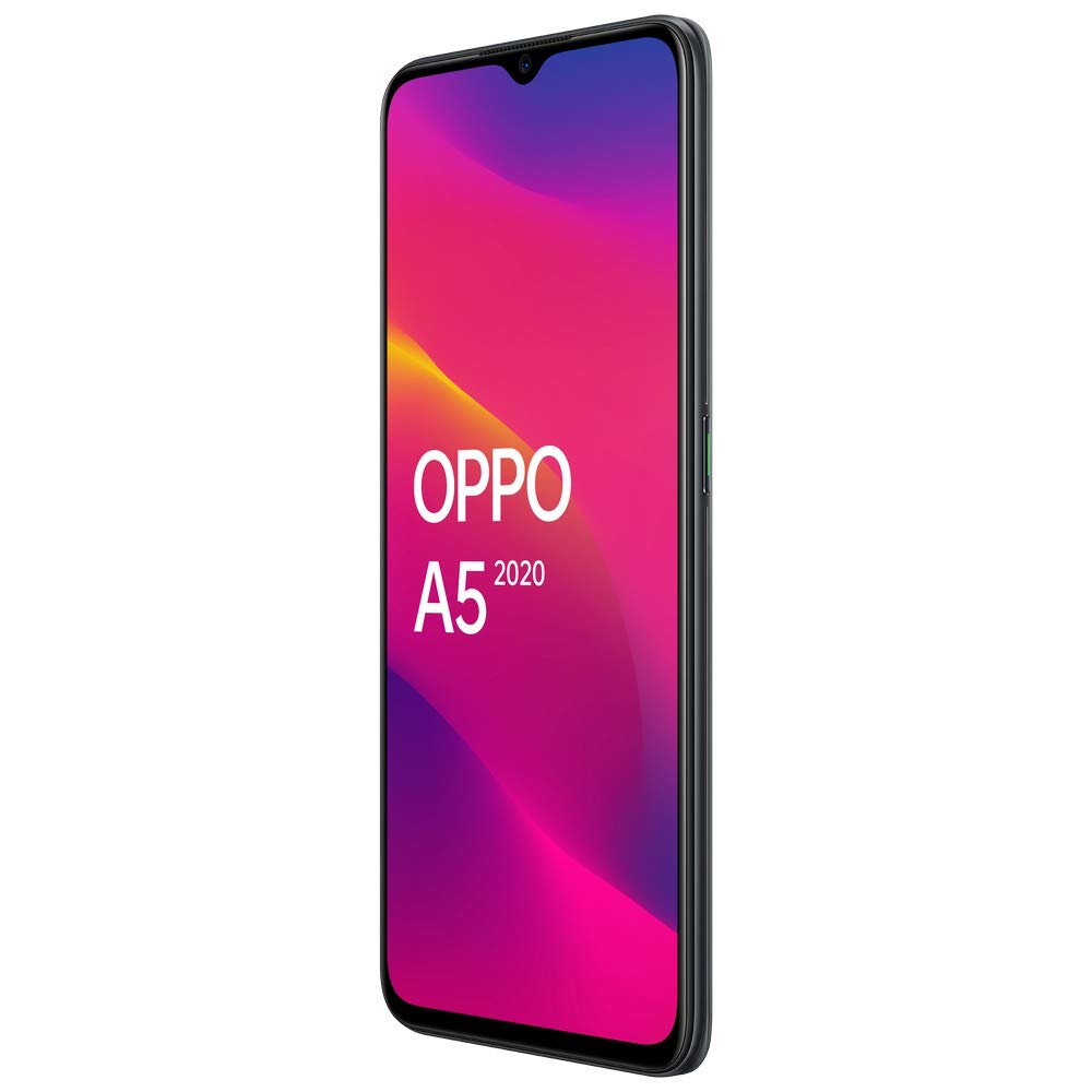 OPPO A5 2020 (Mirror Black, 4GB RAM, 64GB Storage) with No Cost
