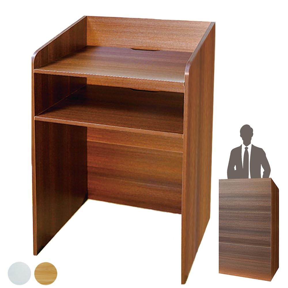 木製ラック ダークブラウン 18引き出し （プラスティック）中古品 木製