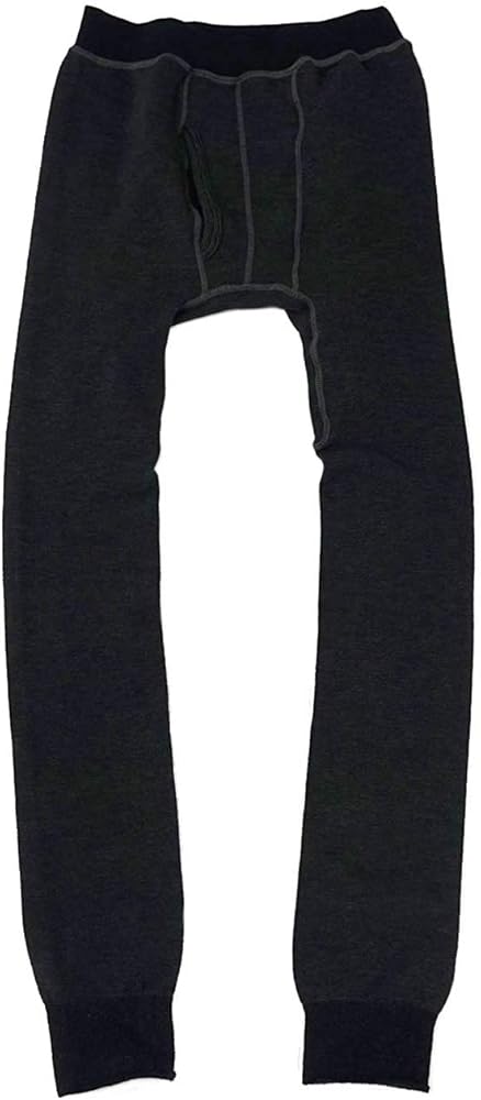 Amazon | もちはだ もちジョイ 細微厚地 タイツ M～L チャコール 前