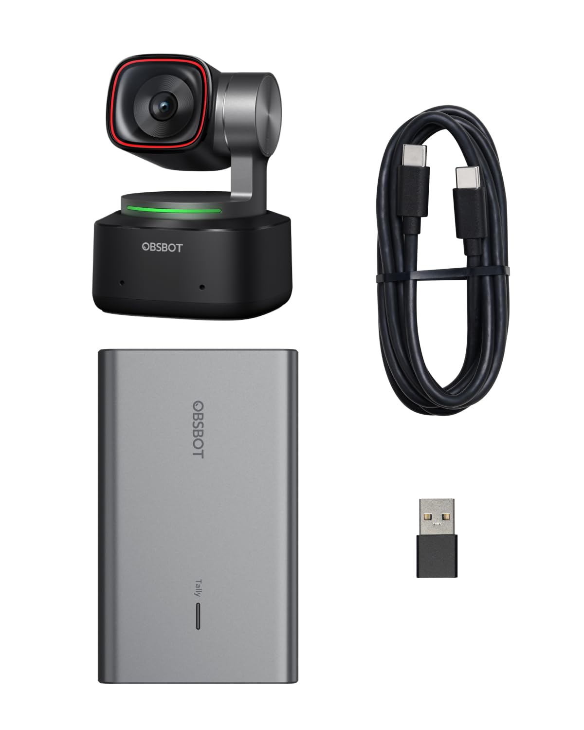 Amazon.com: OBSBOT Tiny 2 4K Webcam & UVC to NDI Adapter Combo