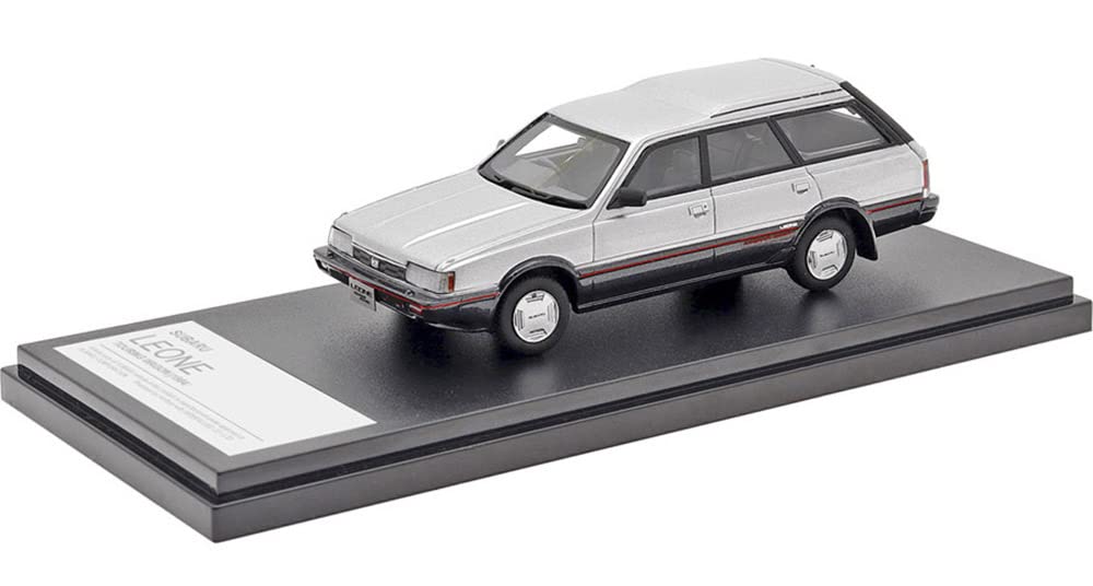 Amazon | Hi Story 1/43 スバル LEONE TOURING WAGON (1984) シルバー