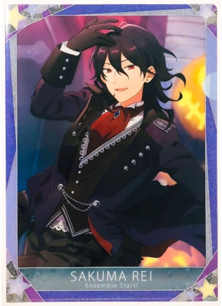 Amazon.co.jp: あんスタUNDEAD朔間零クリアファイルダークナイト