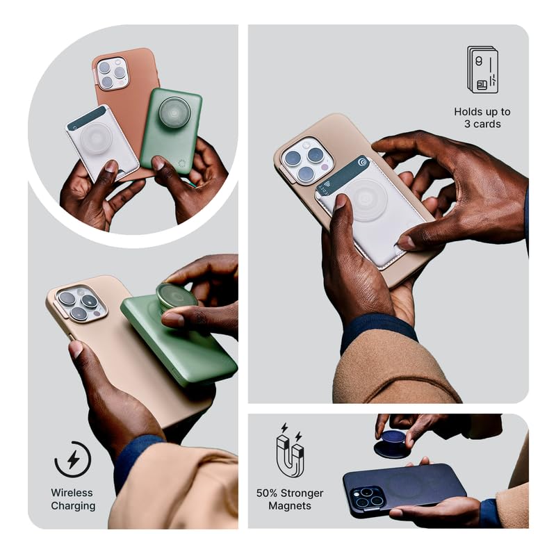 Amazon.com: PopSockets iPhone 16 Plus Case Compatible with MagSafe