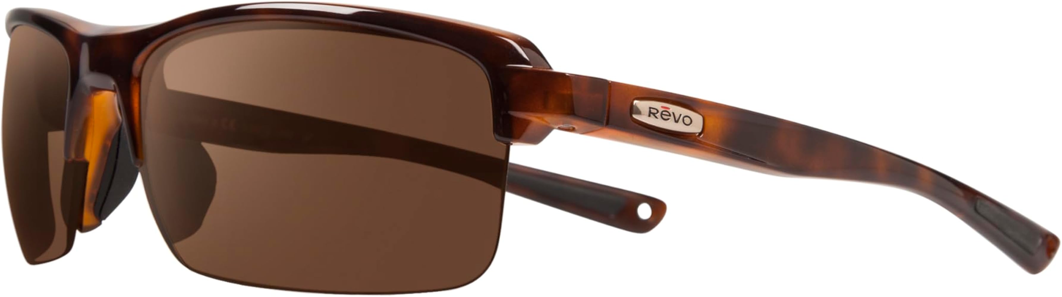 Amazon.com: Revo Polarized Sunglasses Crux N Wraparound Frame 63