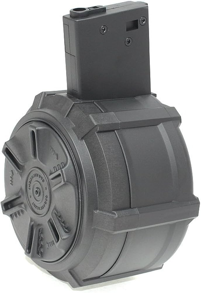 Amazon | G&G M4/M16 2300連 ドラムマガジン G-08-171 | モデルガン
