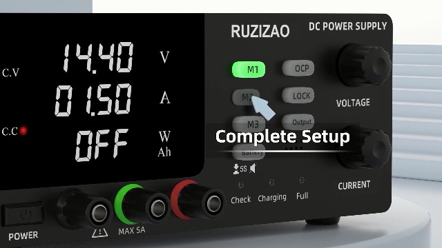 Amazon | RUZIZAO 安定化電源 15V 30A 450W 大電力 可変直流安定化電源