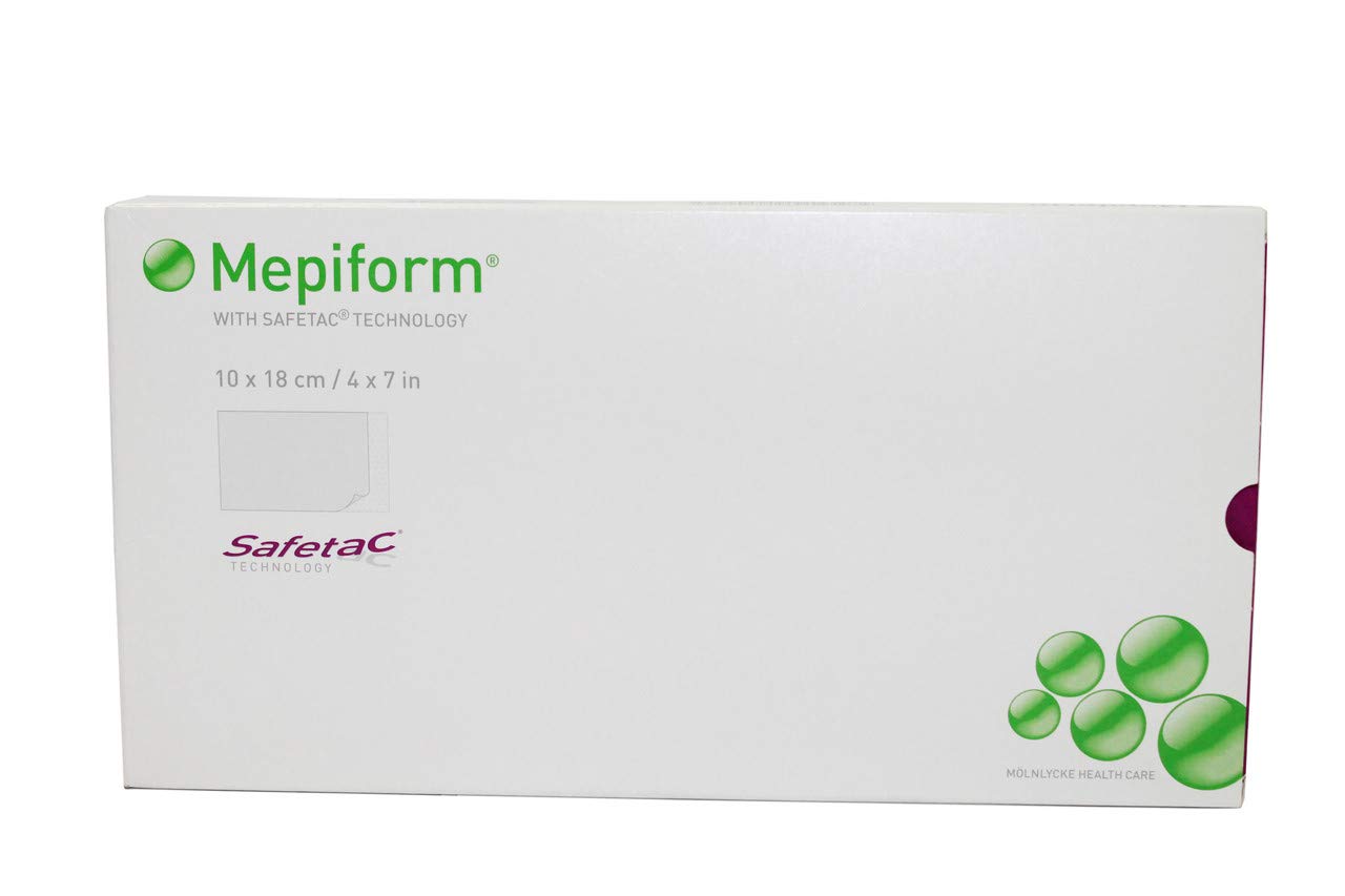 Amazon.com: Mepiform Scar Reduction Dressing 4x7inch 10x18cm 5/pk