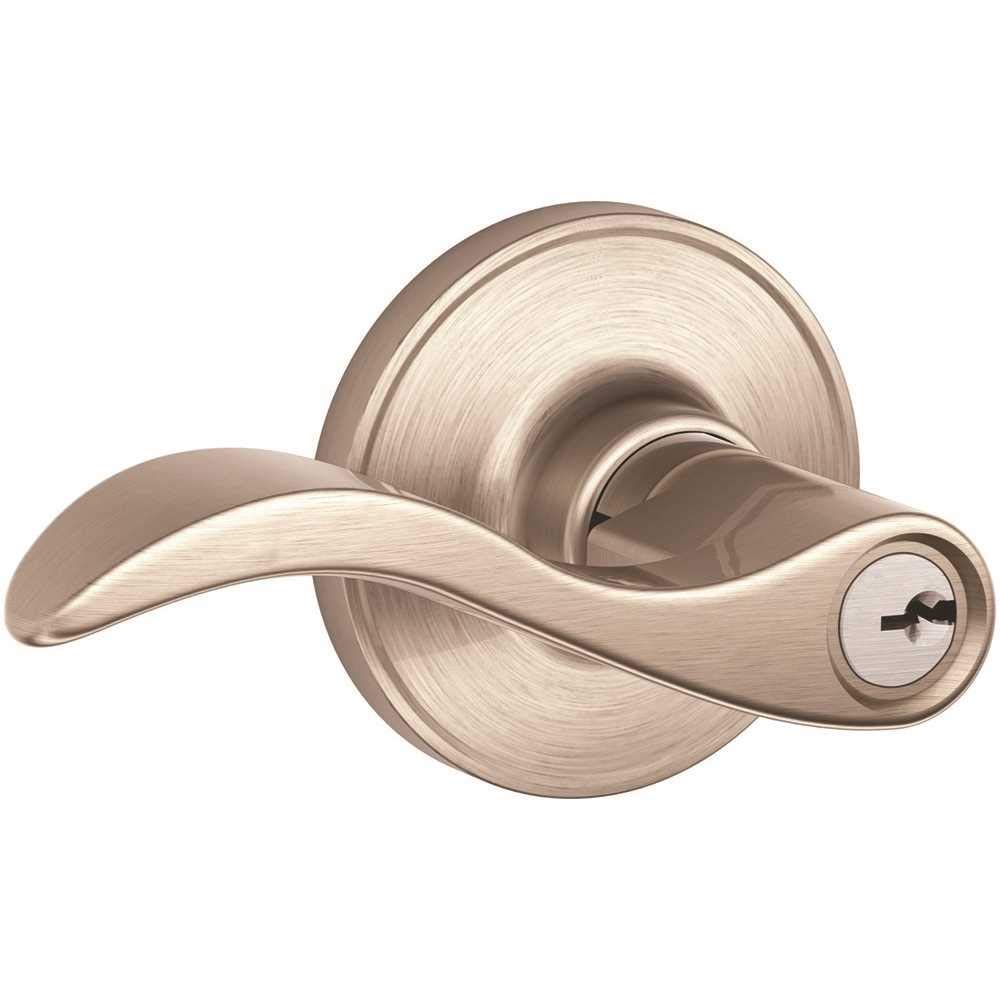 Dexter by Schlage J54SEV619 Seville Keyed Entry Lever, Satin