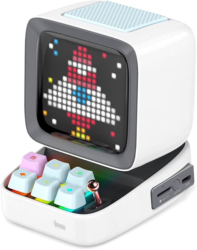 Amazon.co.jp: DIVOOM DITOO PLUS (ホワイト) ポータブルスピーカー