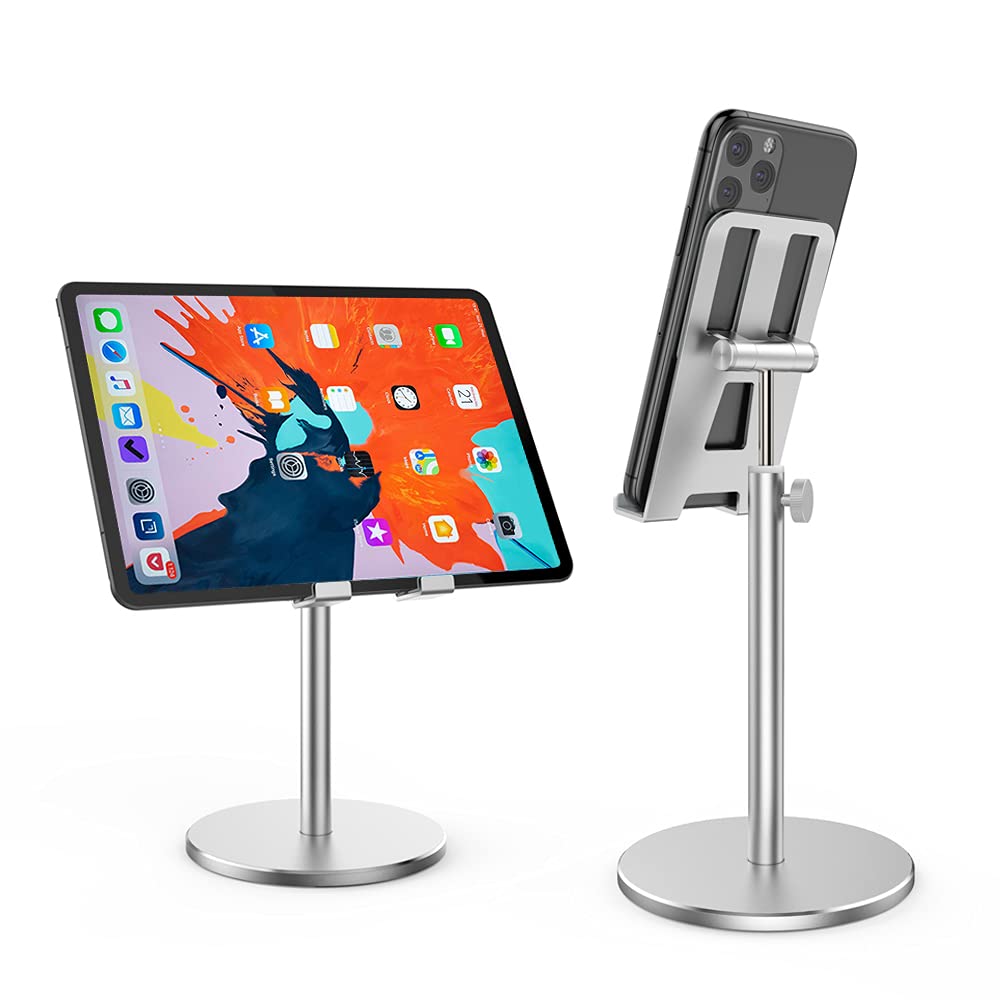 Amazon.co.jp: ZEKOO スマホスタンド 卓上 高さと角度調整 アルミ 携帯