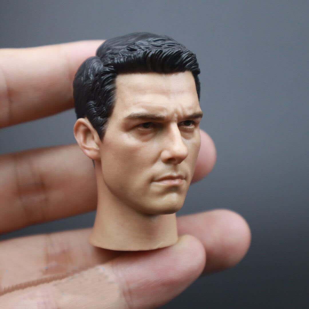 Amazon | 1/6ヘッドカービング トムクルーズスカルプト 男の子頭の彫刻