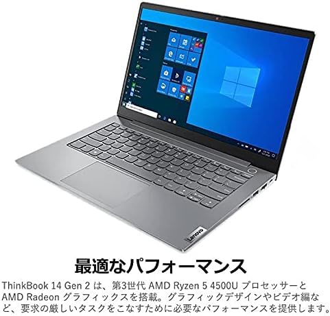 Amazon.co.jp: Lenovo ThinkBook 14 Gen7 AMD ノートパソコン (14型FHD