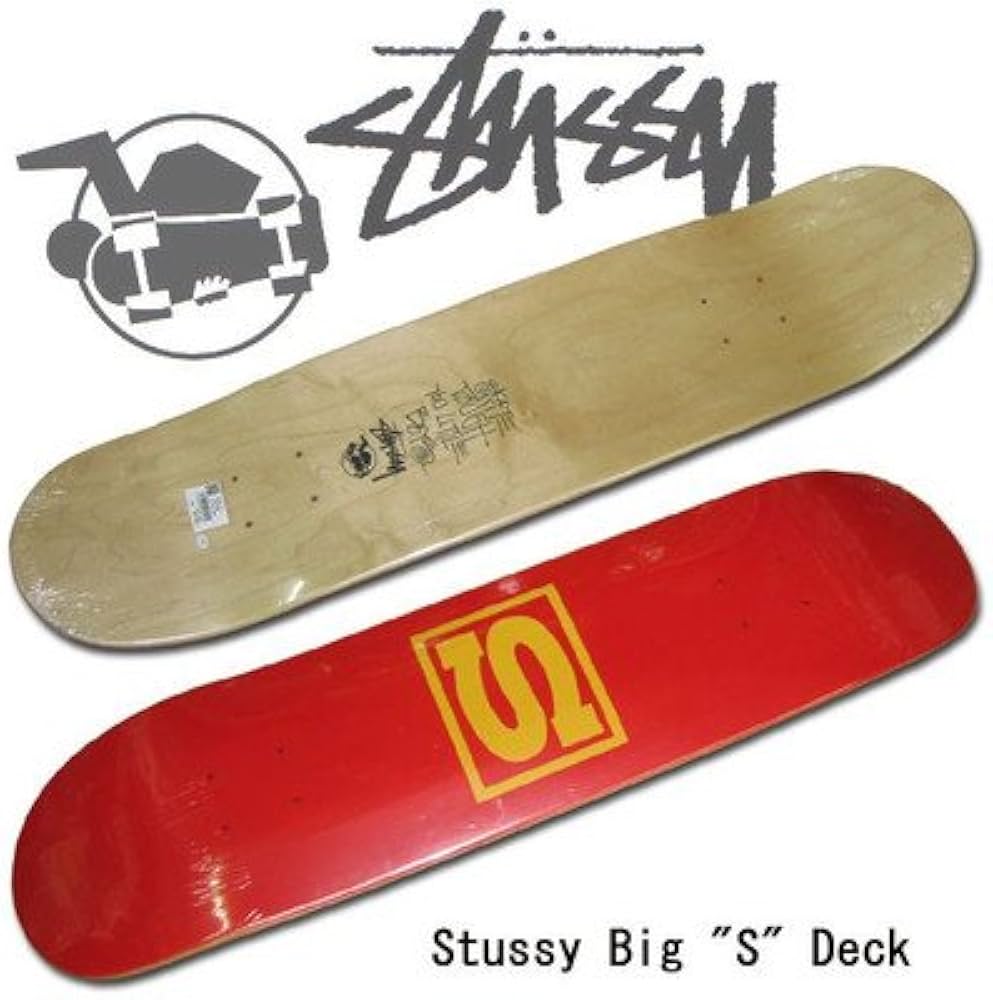 Amazon | STUSSY ステューシー スケートボードデッキ2012 Stussy BIG